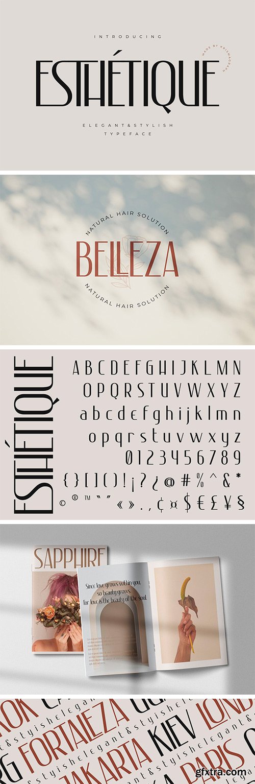 Esthetique - Elegant &amp; Stylish Font