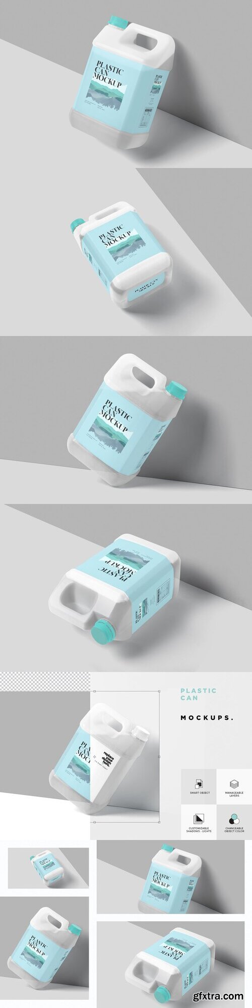 Creativemarket - 5L Plastic Jerry Can Mockups 10170525