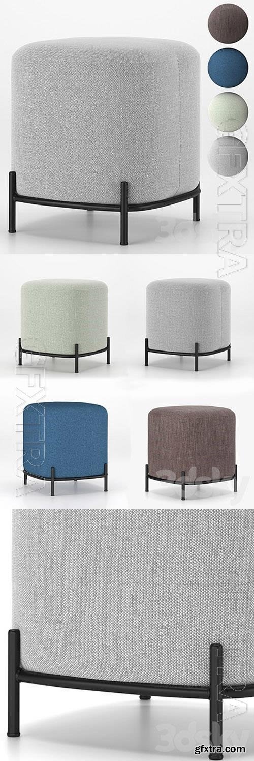 Pouf Pawai 3D Models