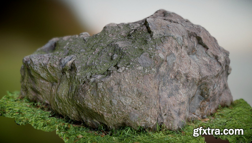 Rock Photogrammetry Scan 3D Model