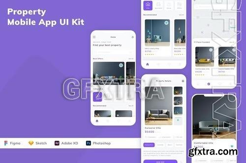 Property Mobile App UI Kit N4S9LQS