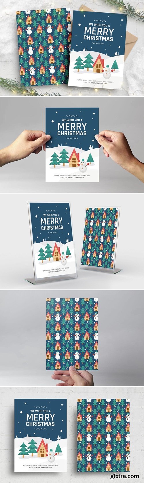 Christmas & Winter Card / Flyer Template L9RYYZR