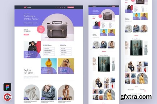 Tod - Fashion Store Landing Page Design 5E8U6UG