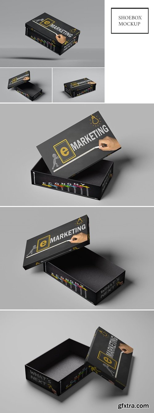 Shoe Box Mockup RU7G7ZW