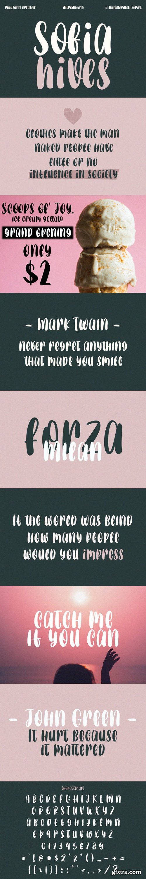 Sofia Hives Font