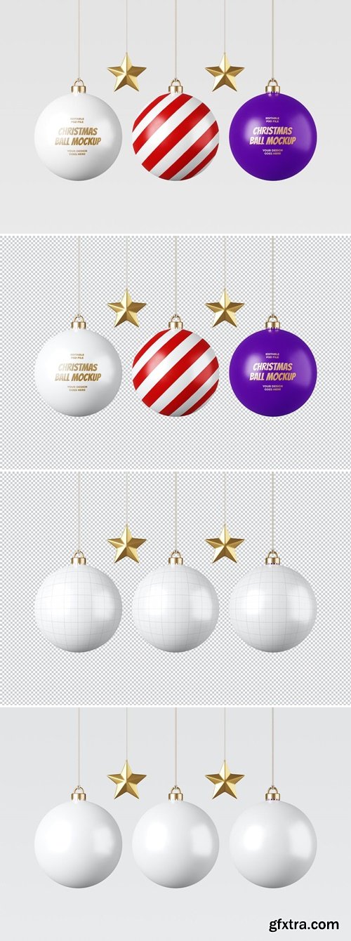 Christmas Ball Mockup J3ZXQJ5