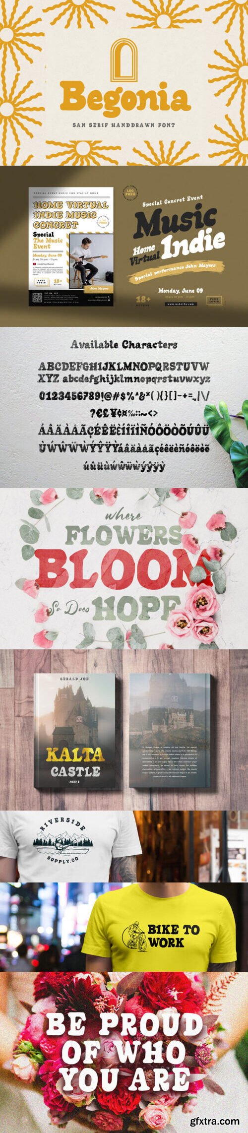 Begonia Font