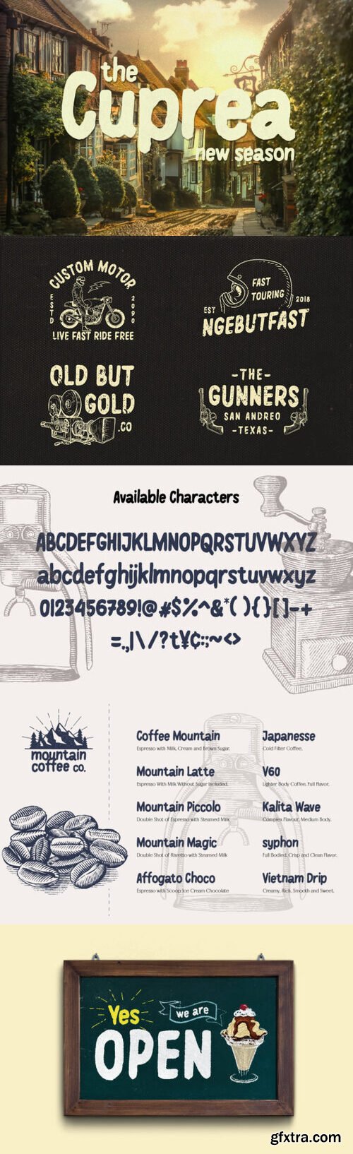 Cuprea Font