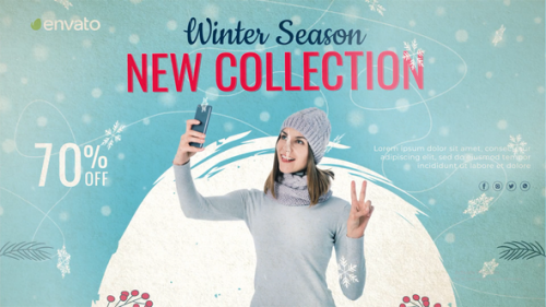 Videohive - Winter Sale Fashion Promo | MOGRT - 40932664 - 40932664