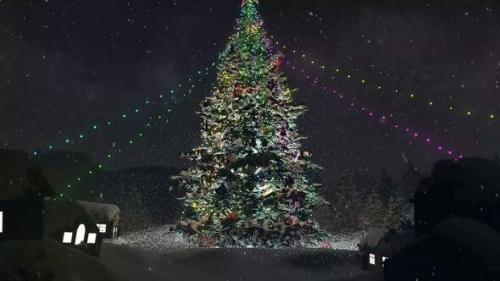 Videohive - Christmas Tree Logo - 41006213 - 41006213