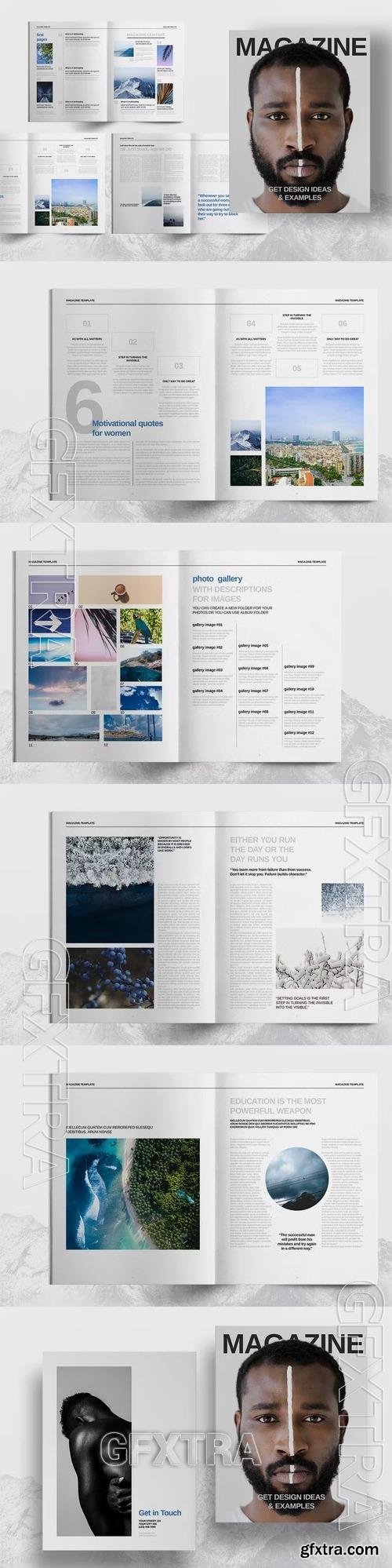 Lifestyle Magazine Template PSJWJS2