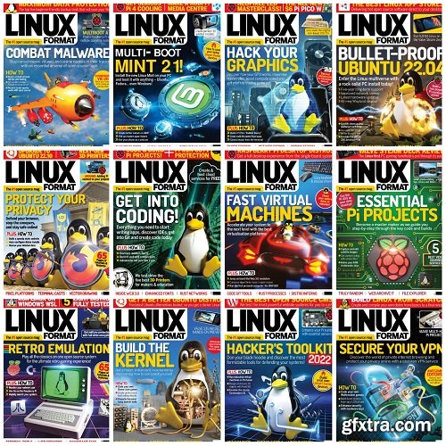 Linux Format UK - 2022 Full Year Issues Collection