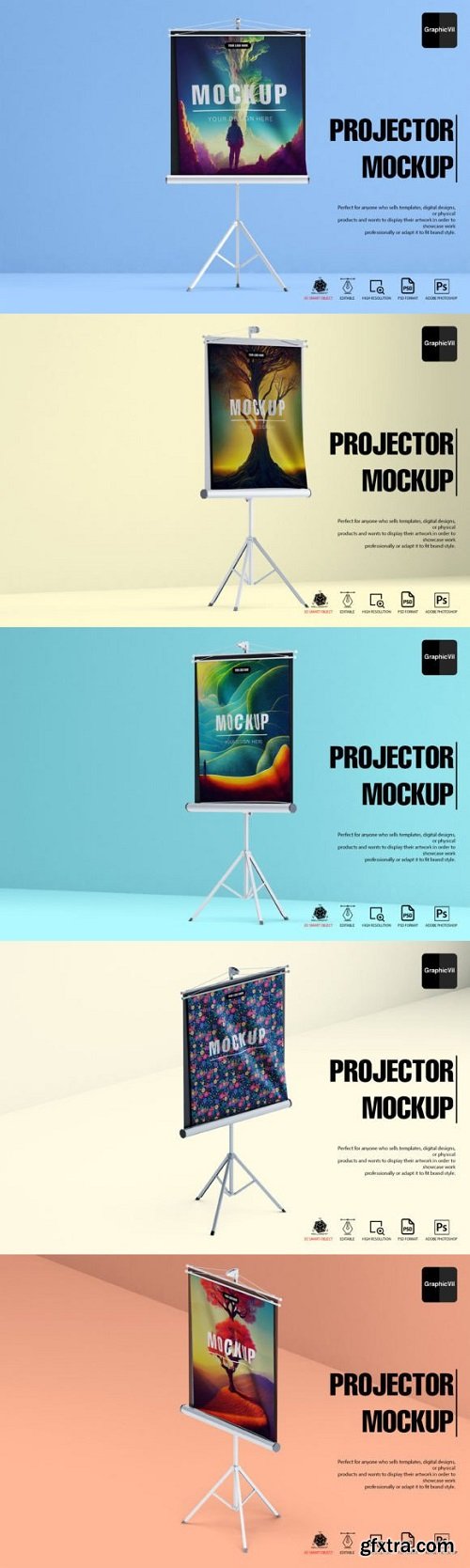 Projector Mockup