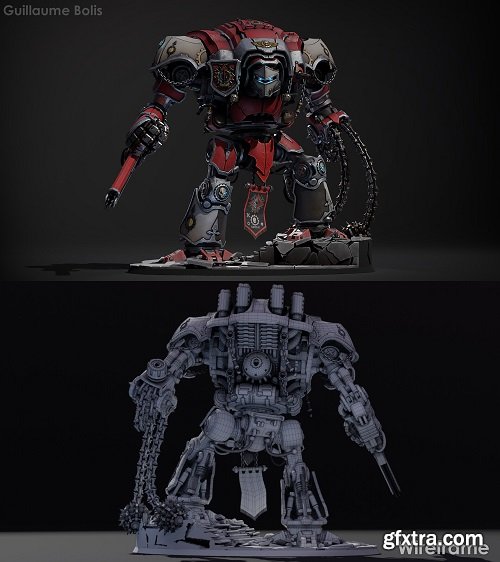 Imperial knight: house taranis 3D Model