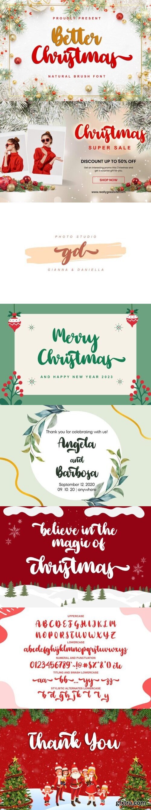 Better Christmas Font