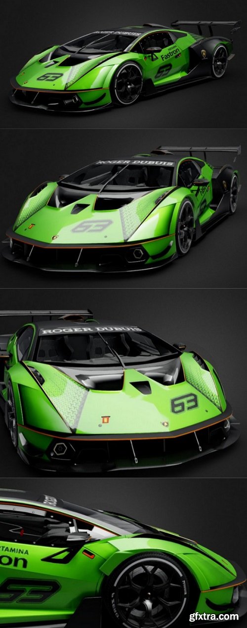 Lamborghini Essenza SCV12 3D Model