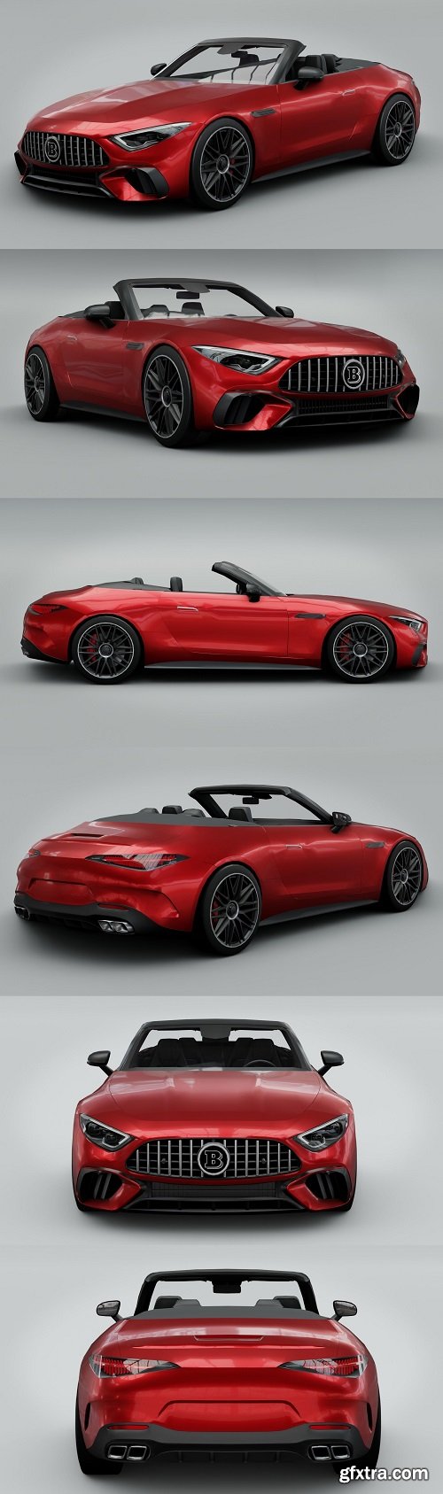 Mercedes-Benz SL 63 AMG 2022 3D model