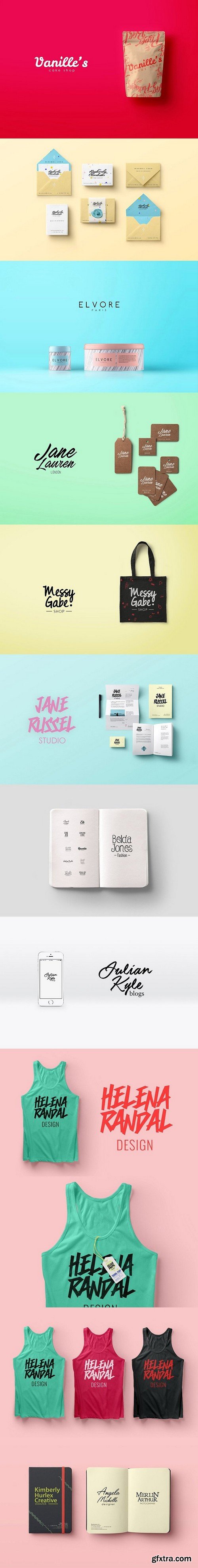 Feminine Logo Creation Kit Bundle