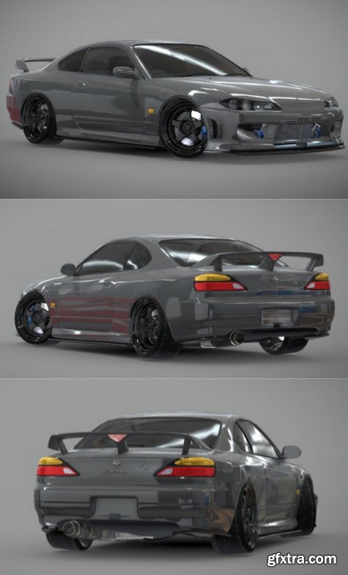 Nissan Silvia S15 3D Model