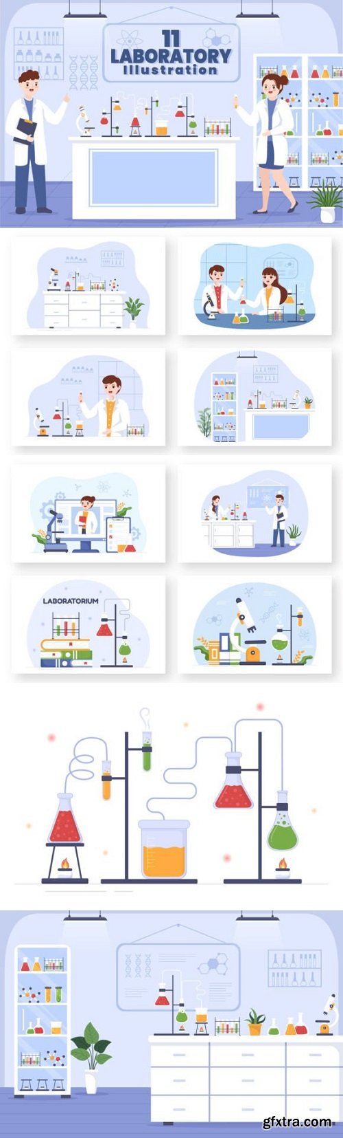 11 Laboratory Design Illustration