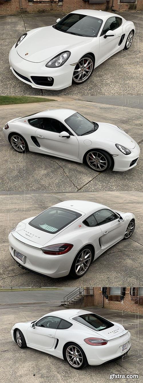 Porsche Cayman S 2014 (sport car) 3D Models