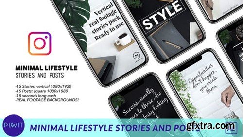 Videohive Minimal Lifestyle Stories and Posts 41073078
