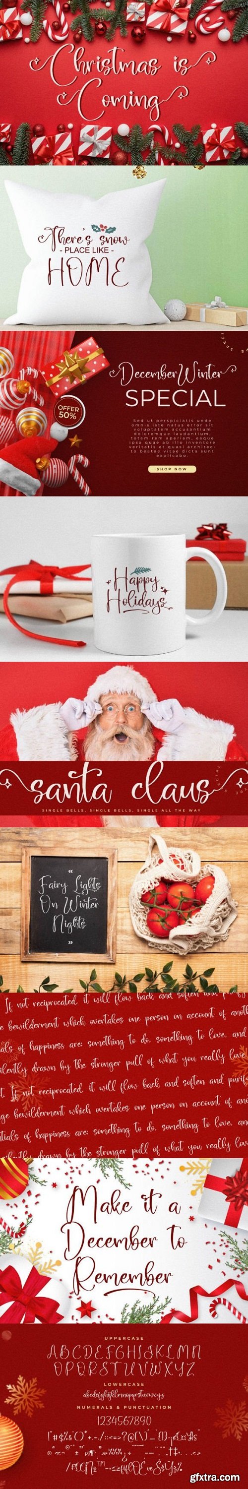 Snow Chirstmas Font