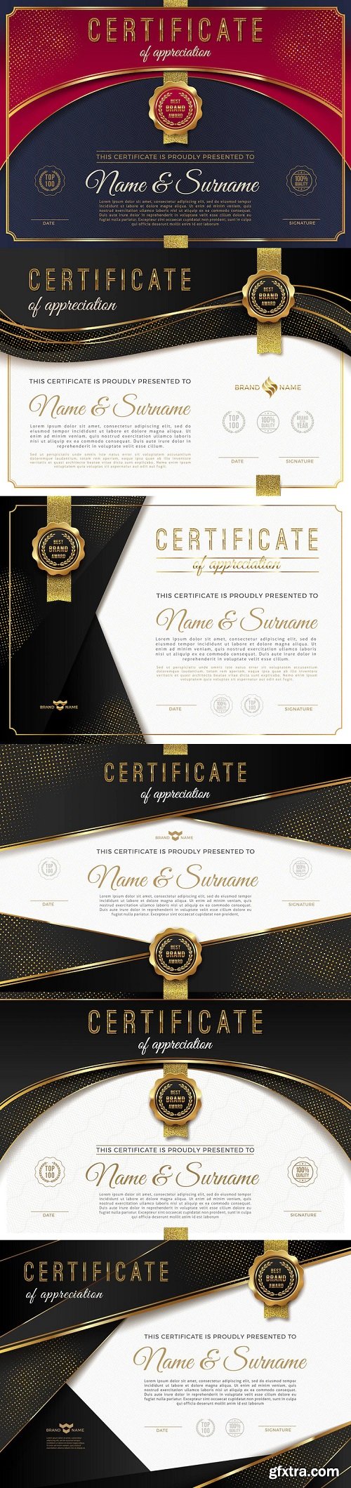 Certificate templates