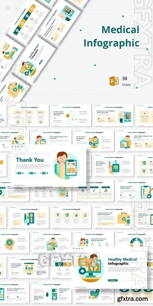 Medical Infographic PowerPoint Template 8CZHJD6