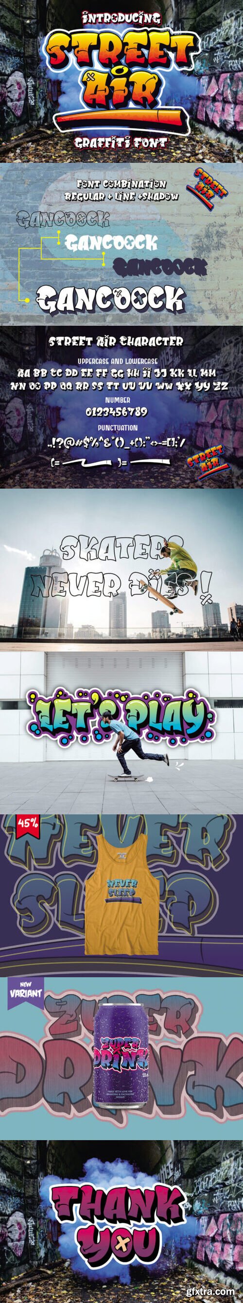 Street Air Font