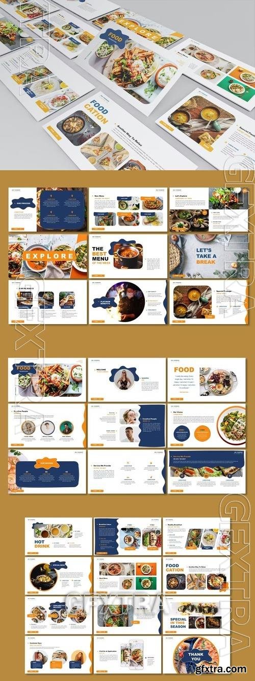 Food - Powerpoint Template GLE92EJ