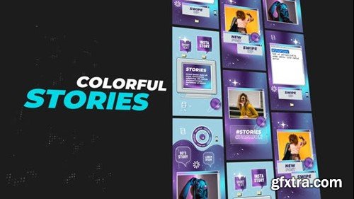 Videohive Colorful Stories 41201626