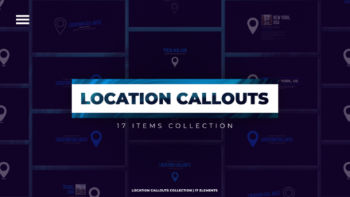 Videohive - Location CallOuts | Premiere Pro - 41183190 - 41183190