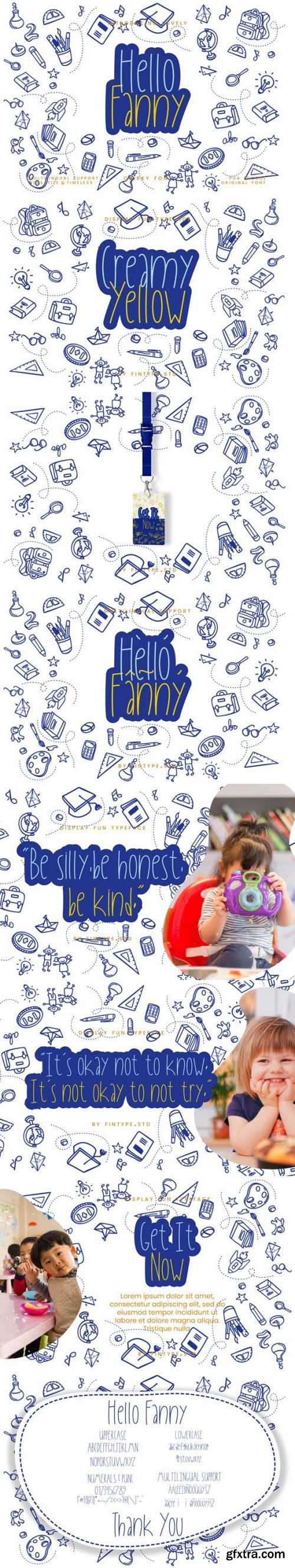 Hello Fanny Font