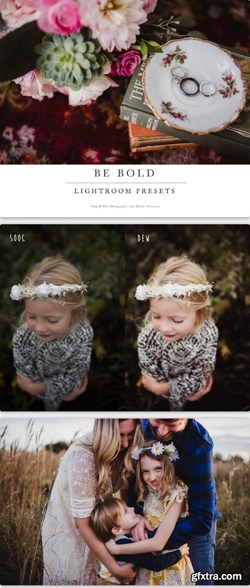 Twig & Olive Photography - Be Bold Presets