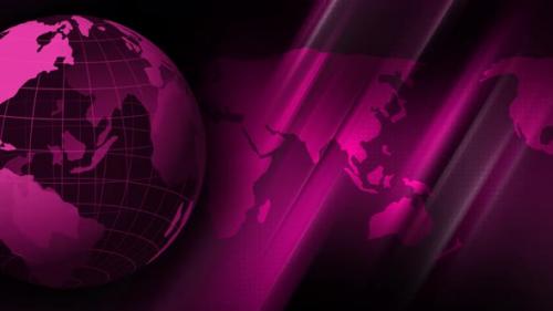 Videohive - 3d Rotated Technology News Background Pink Color - 41149339 - 41149339