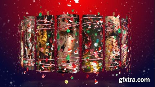 Videohive Christmas Photo Logo 41475769