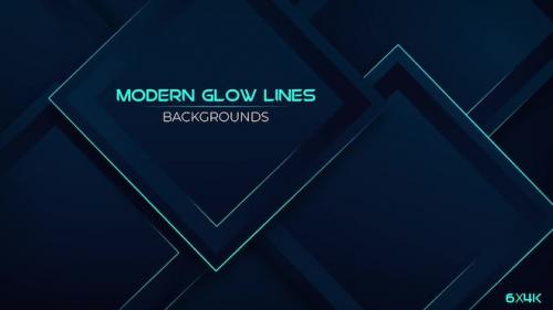 MotionArray - Modern Glow Lines Backgrounds - 1190292