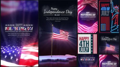 MotionArray - 4th Of July Stories Pack - 1190994