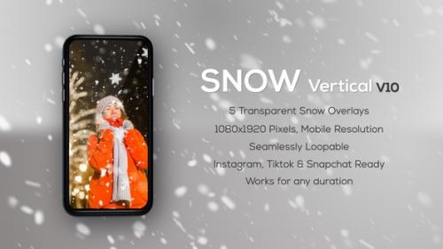 Videohive - Snow Vertical Pack V10 - Instagram - For Mobile Videos - 41153025 - 41153025