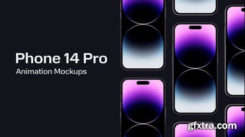 Videohive Phone 14 - Animated 3D Mockup App Promo 41429039