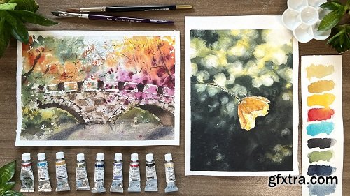 Watercolor Landscapes: Painting with Modern Watercolor Techniques