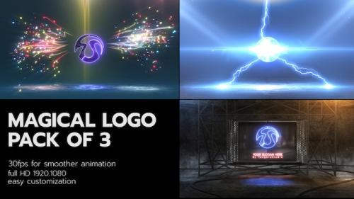 MotionArray - Magical Logo Pack Of 3 - 1160473