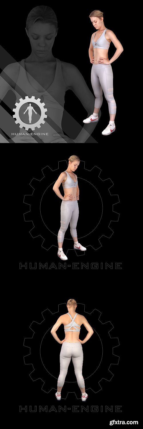 Female Scan - Olga 98 3D model