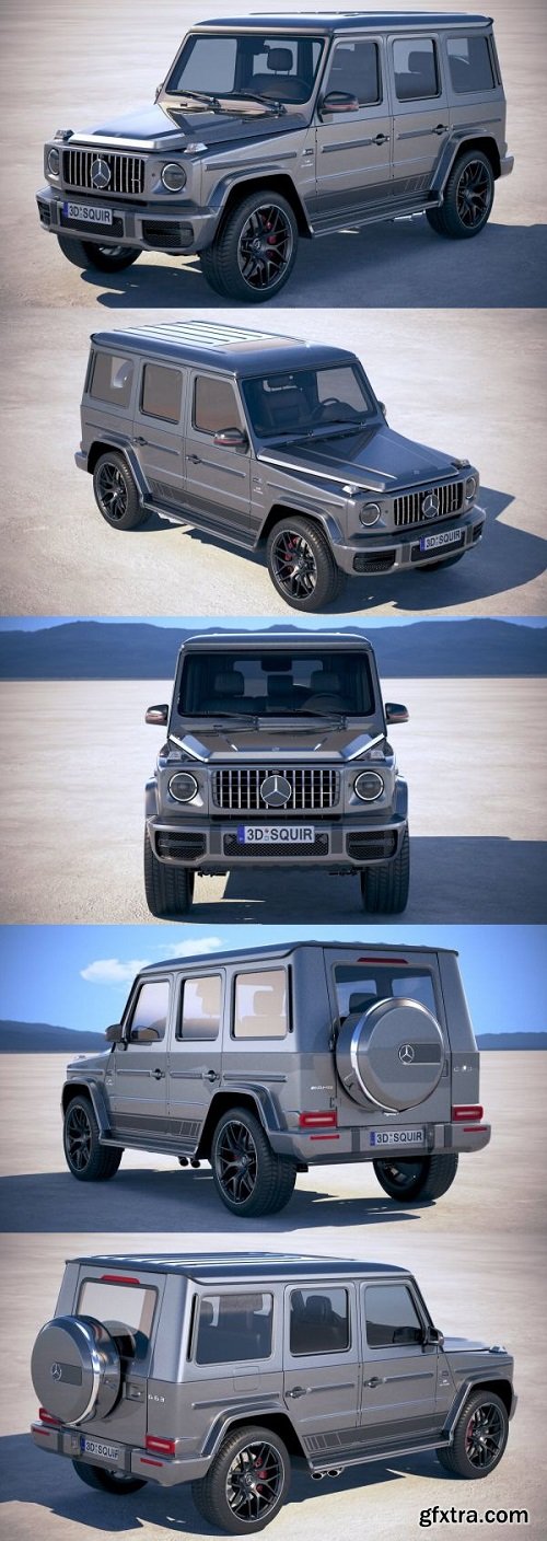 Mercedes-Benz G63 AMG 2019 3D model