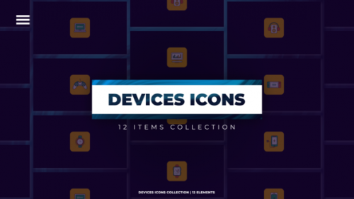 Videohive - Devices Icons | Premiere Pro - 41684222 - 41684222