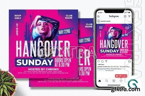 Sunday Night Club Flyer Template KYRUF92