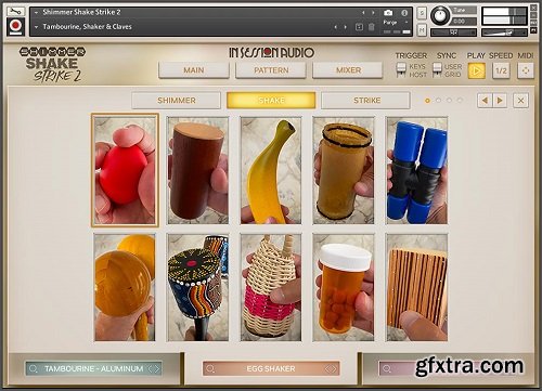 Insession Audio Shimmer Shake Strike 2 & EXPANSION KONTAKT-RYZEN
