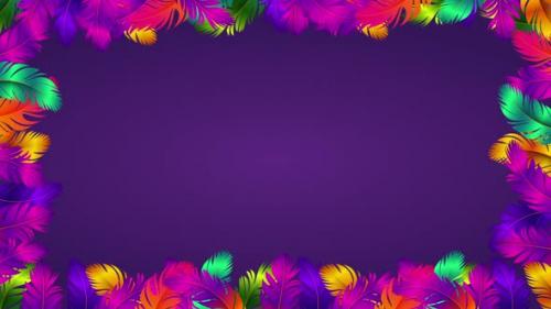 Videohive - Carnival Purple Frame Background - 41500758 - 41500758