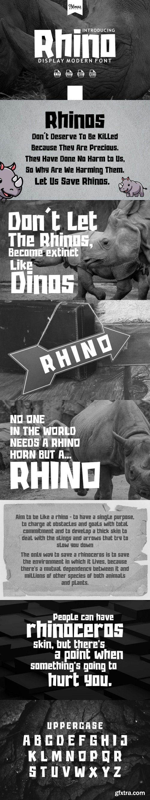 Rhino Font